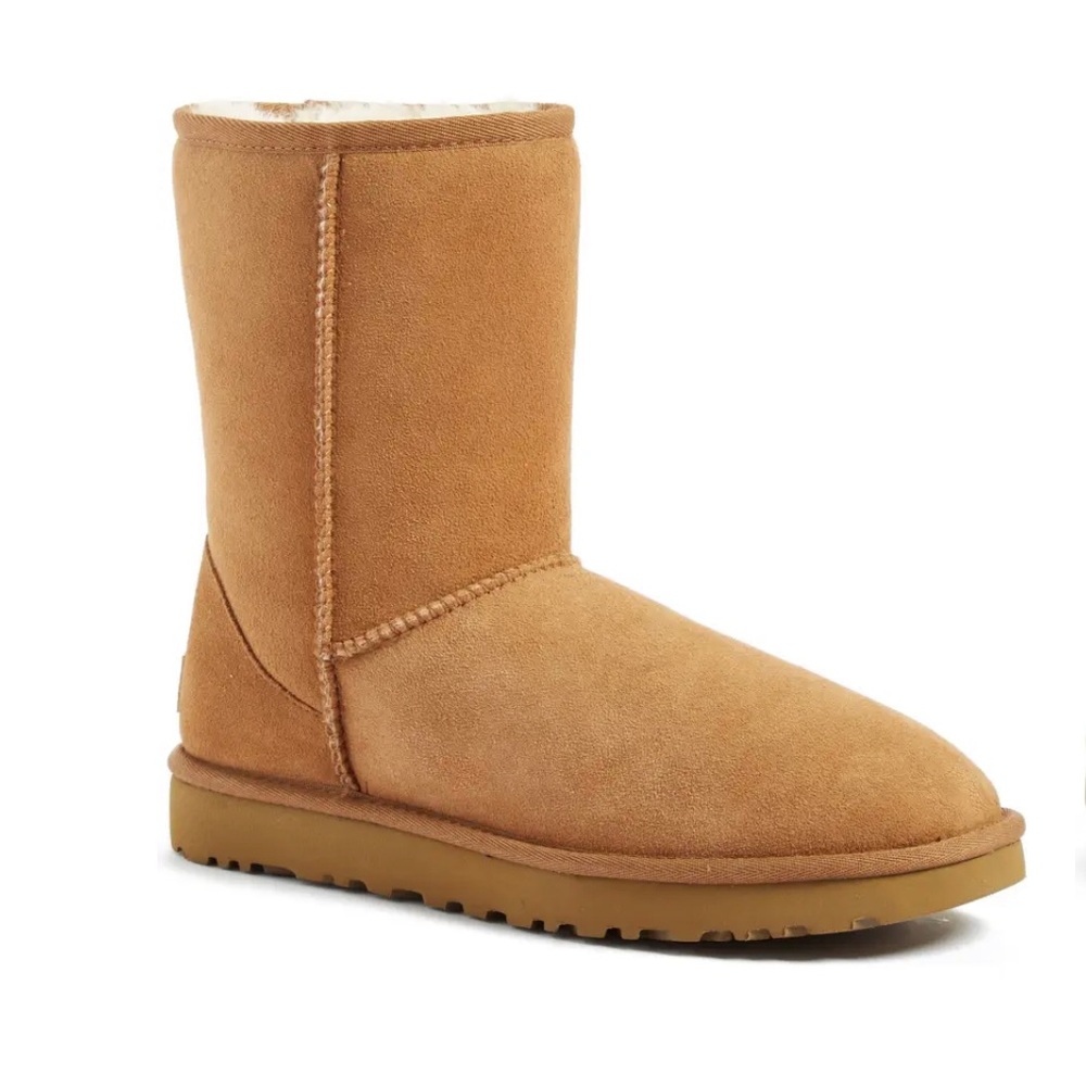 UGG Classic Genuine Shearling Lined Short Boots
